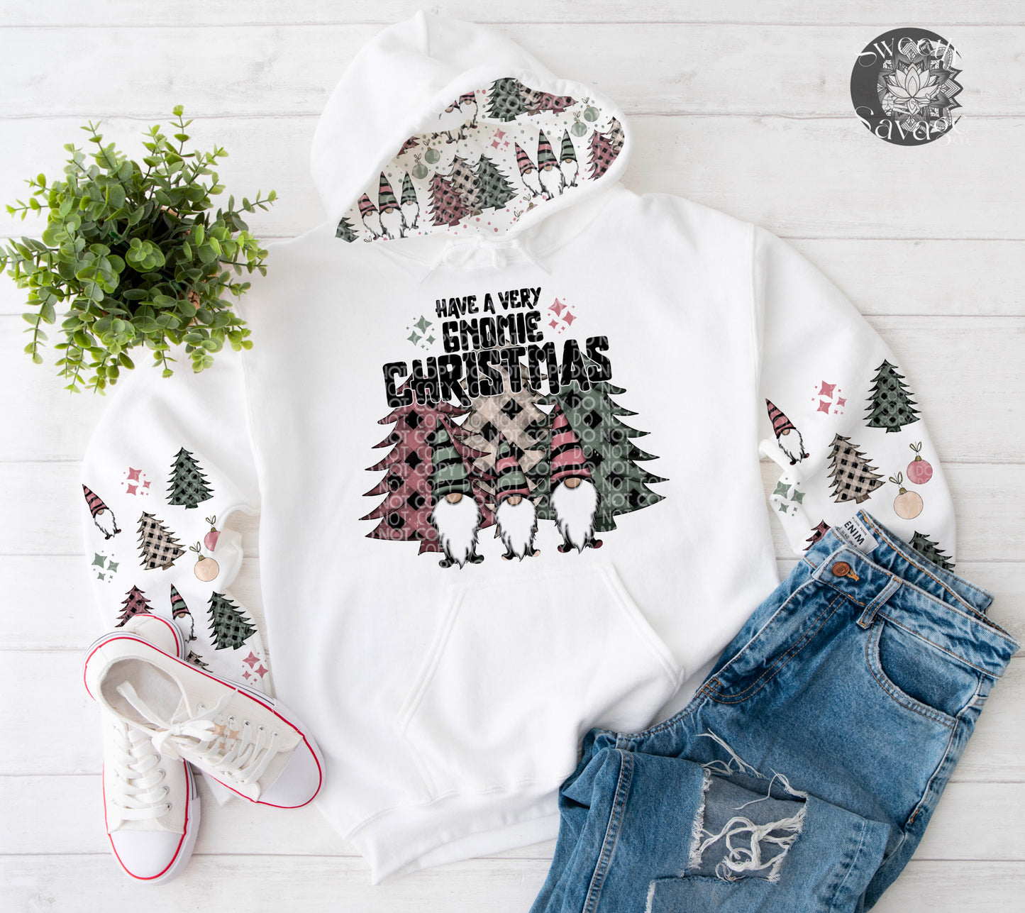 Have a very Gnomie Christmas with Sleeve Png File