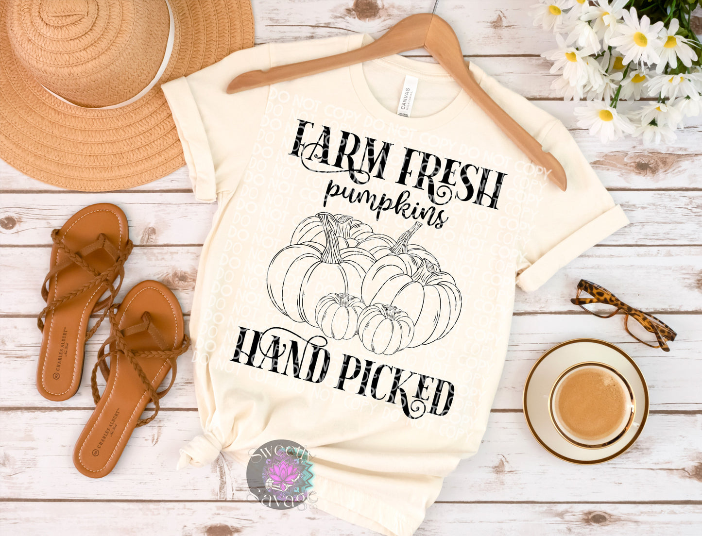 Farm fresh pumpkins single color Png File