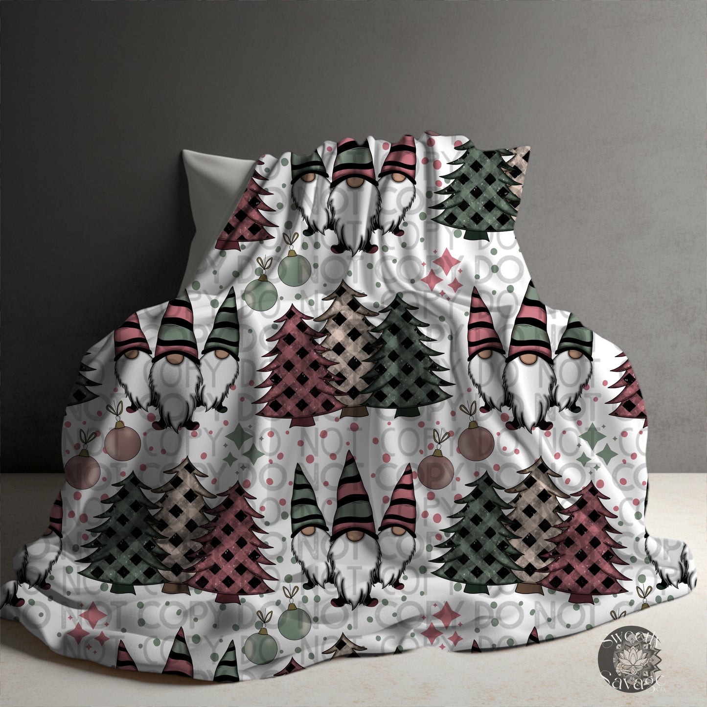 Gnomie Christmas Seamless