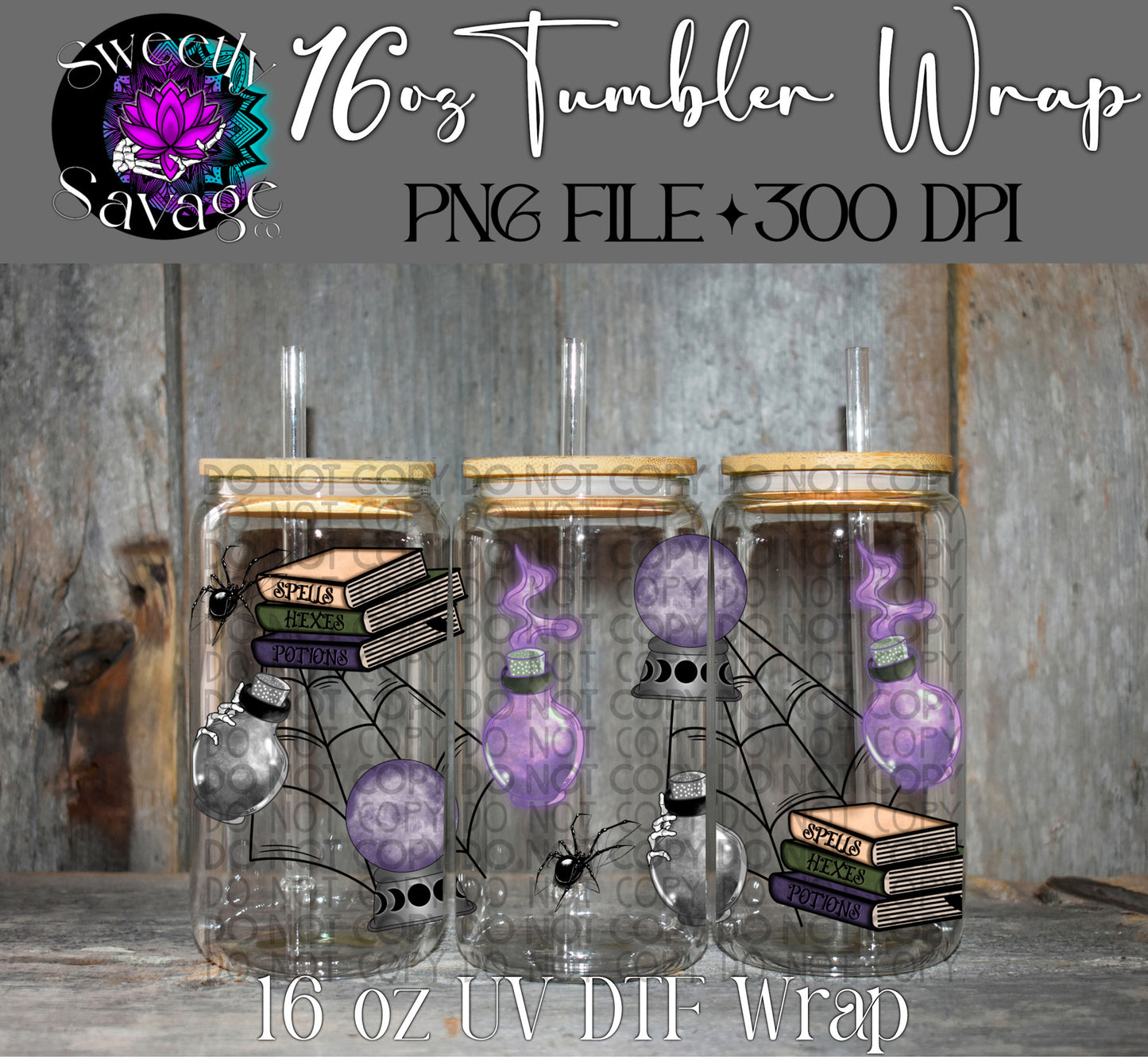 Stay Magical 16oz tumbler wrap