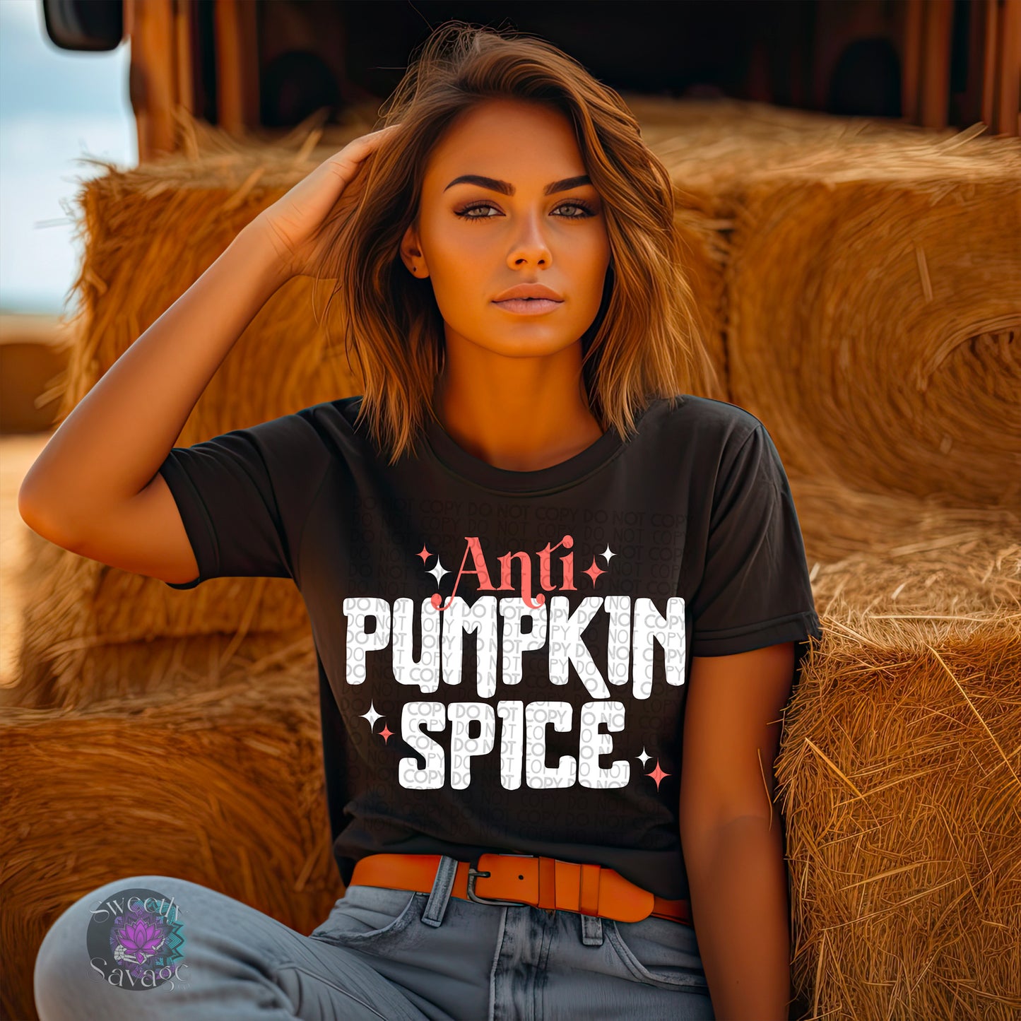 Anti Pumpkin Spice white Png File