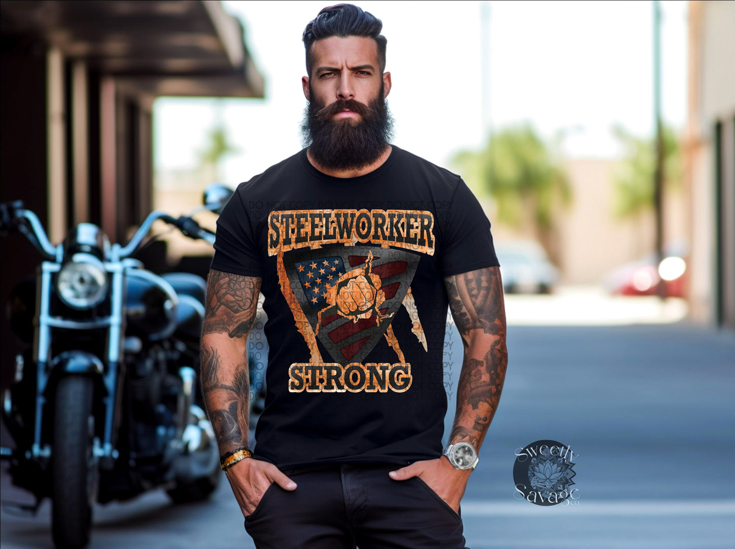 Steelworker Strong Png File