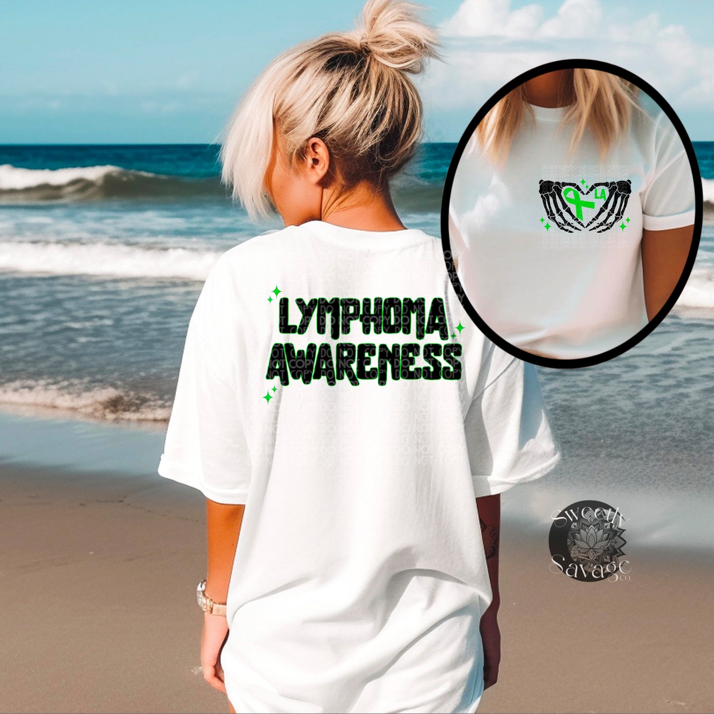 Lymphoma Awareness with pocket Png File