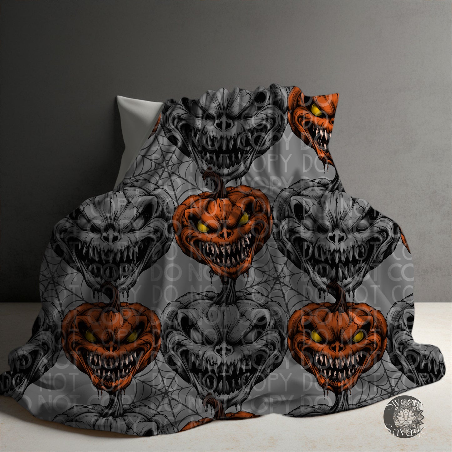 Midnight jacks pumpkin farm Seamless