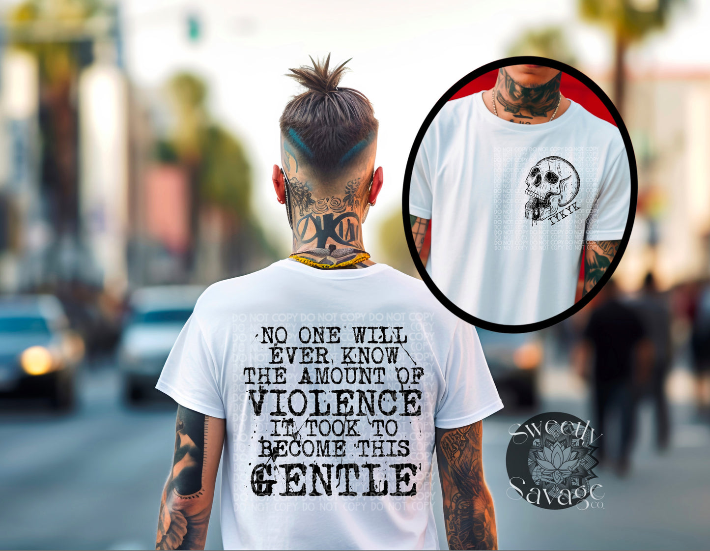 No one will ever know the amount of violence it took to become this gentle single color Png File