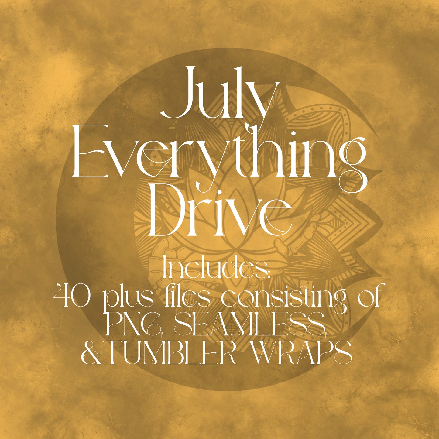 July Everything Drive