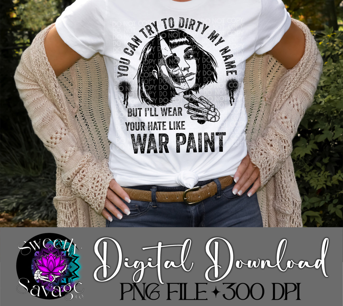 War paint single Color Png File