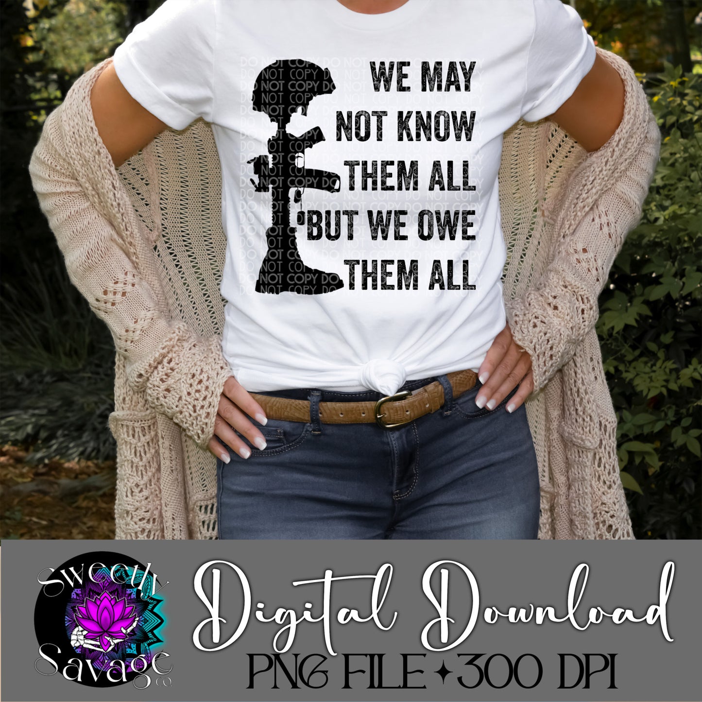 We may not know them all, but we owe them all Png File