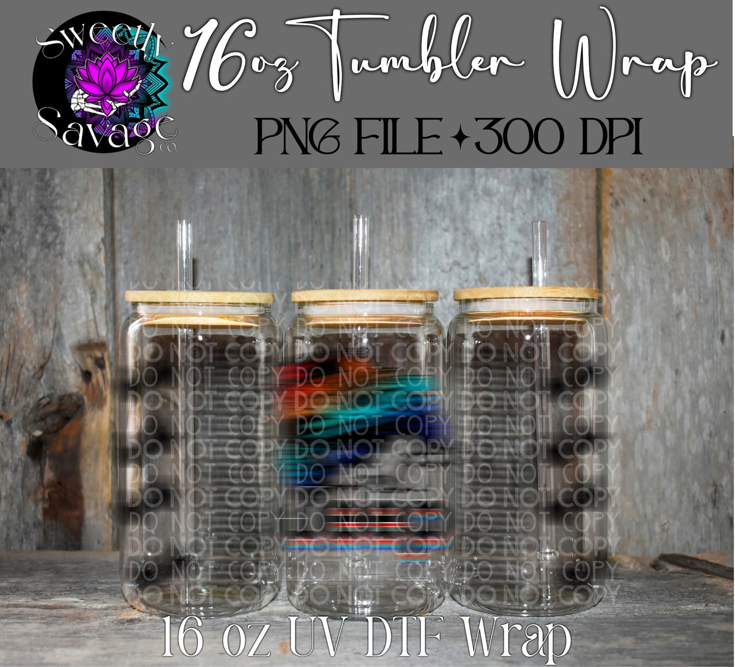 J*** LIFE 16oz tumbler wrap
