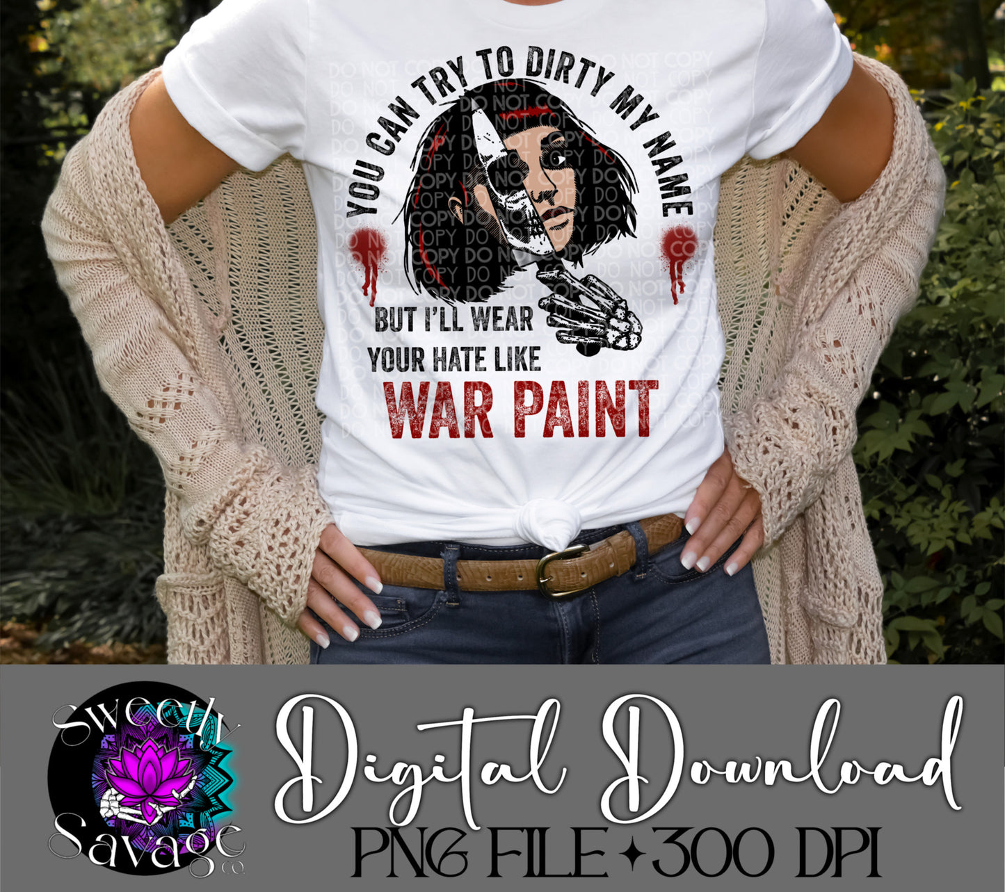 War paint set Png Files