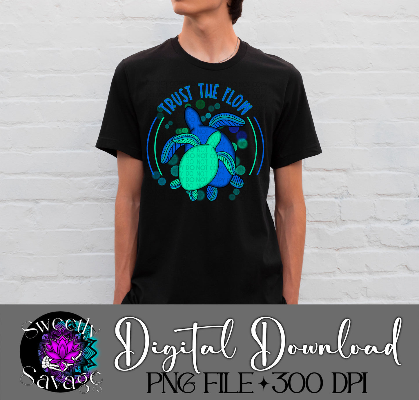 Trust the flow Png