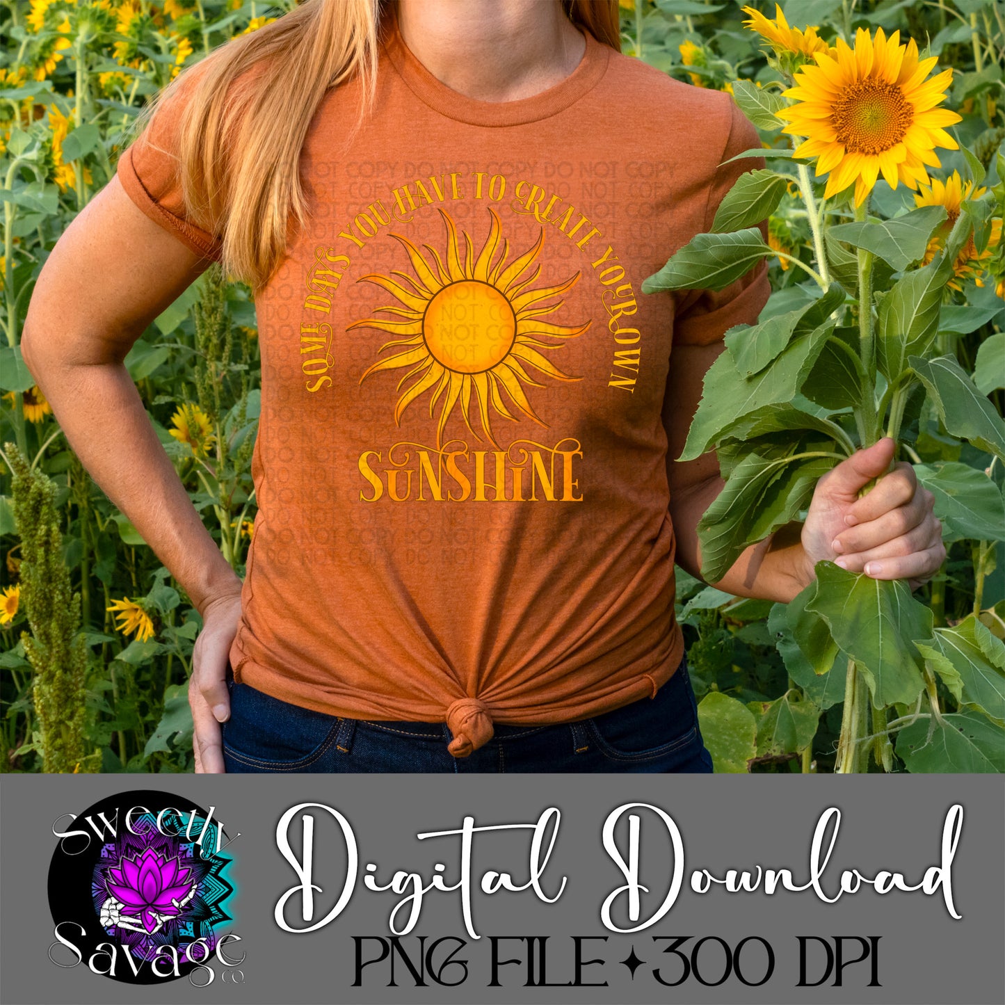Sometimes you have to create your own Sunshine Png File