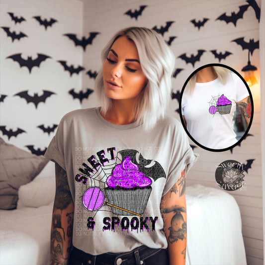 Sweet and Spooky Cupcake Png File