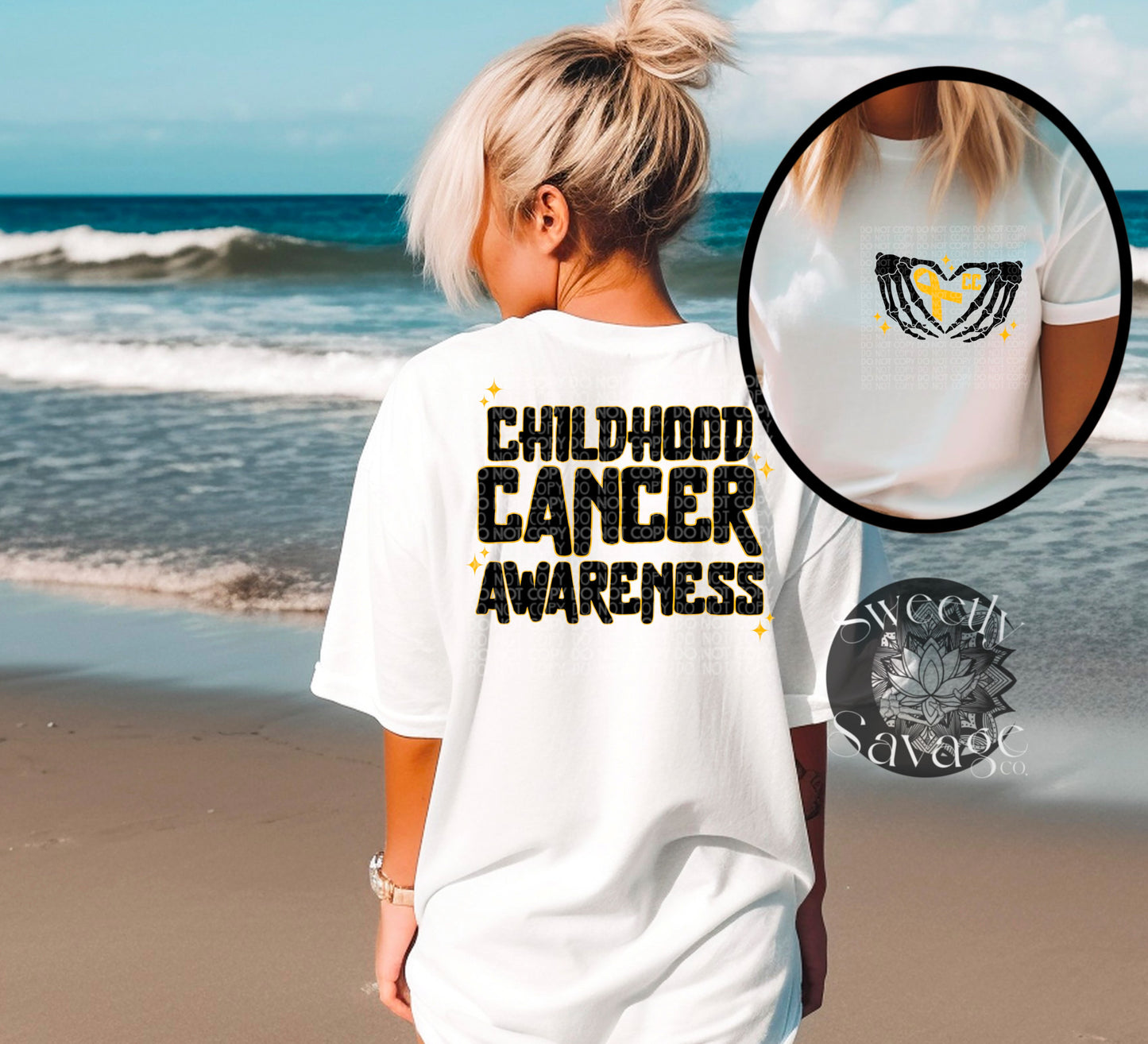 Childhood Cancer Awareness with pocket Png File