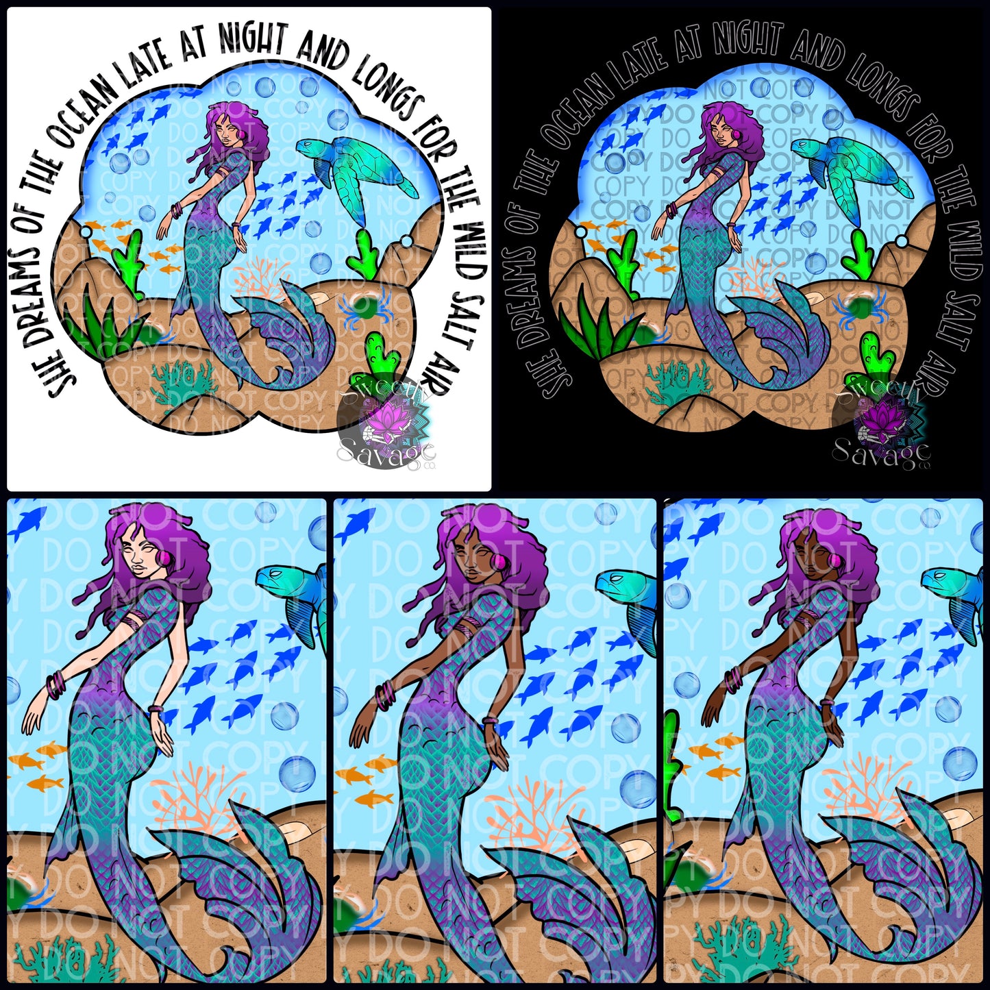 She dreams of the ocean Png File