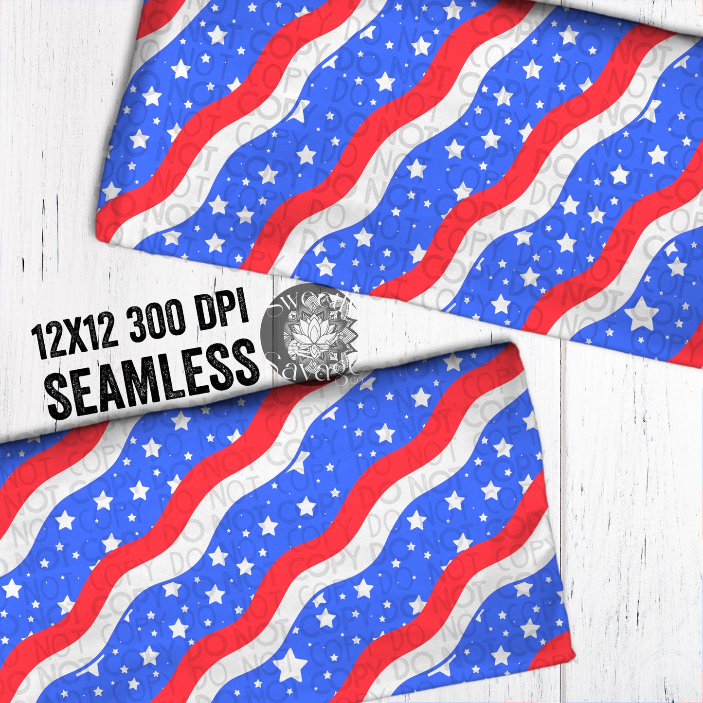 Stars and Stripes Seamless