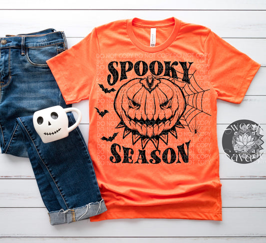 Spooky Season single color Png File