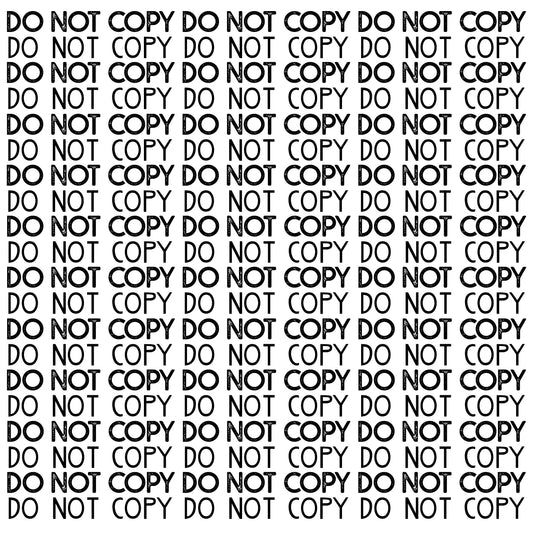 Do Not Copy png