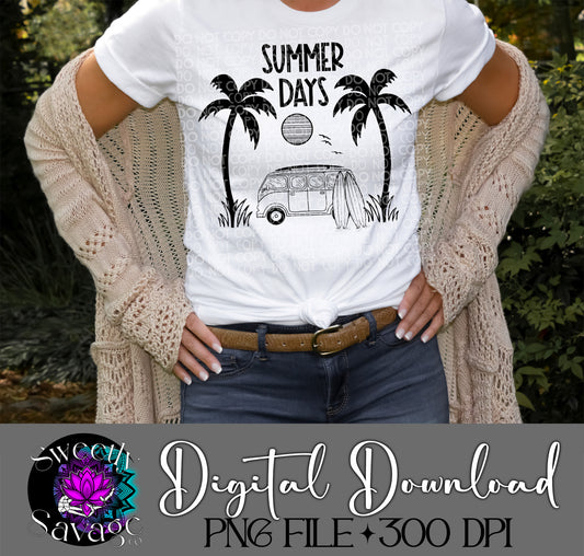 Summer Days single color Png