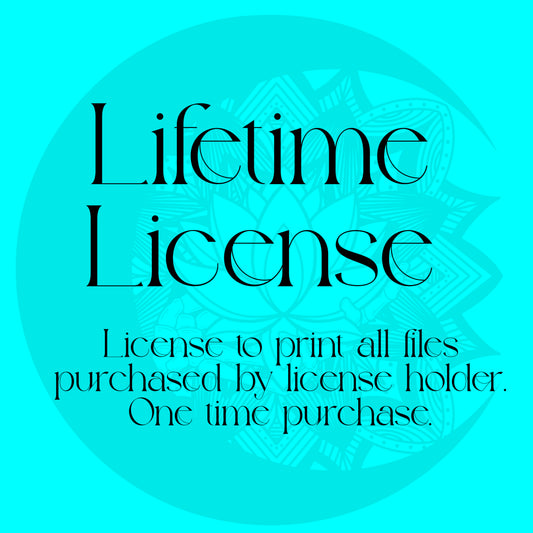 Lifetime Commercial License (all designs)