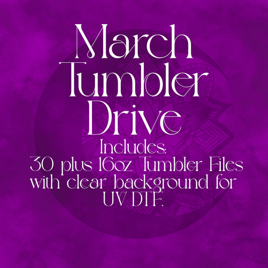 March 16oz Tumbler Drive