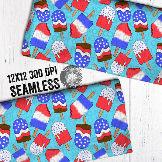 Tastes like freedom popsicle Seamless